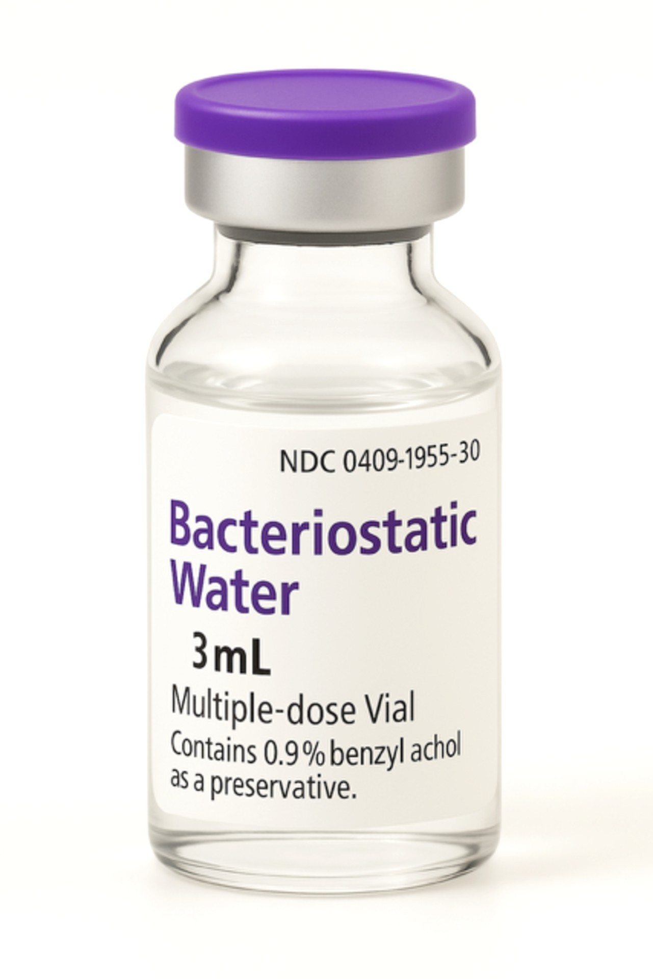 BACTERIAUSTATIC WATER 3ML